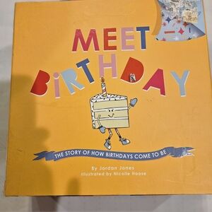 Meet Birthday by - Vibrant Orange Cover